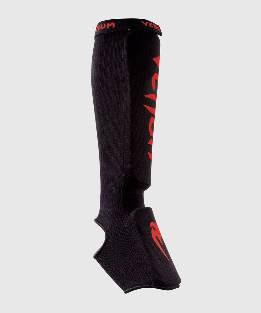 Venum Schienbeinschoner Kontact, Schwarz-Rot 4