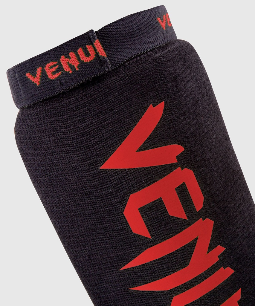 Venum Schienbeinschoner Kontact, Schwarz-Rot 5