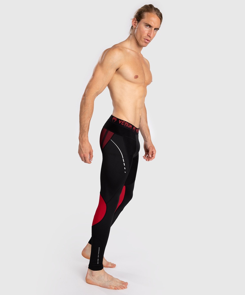 Venum Compression Pants Adrenaline, Rot-Schwarz 2