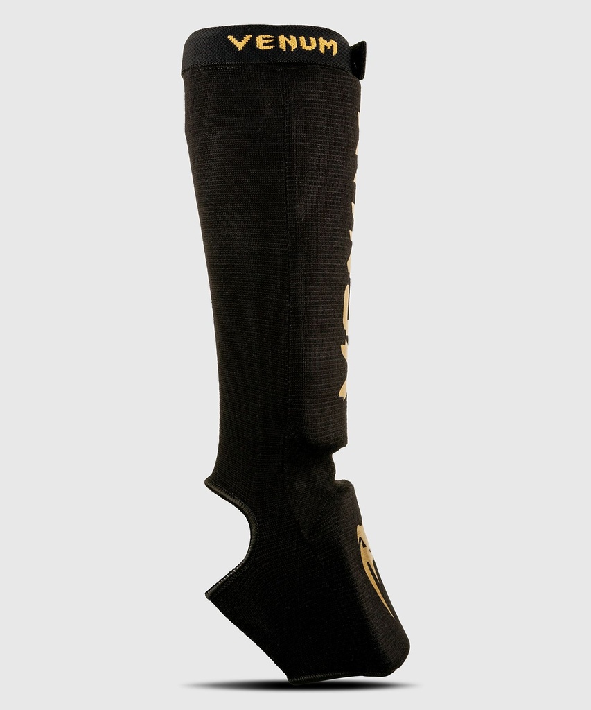 Venum Schienbeinschoner Kontact, Schwarz-Gold 2
