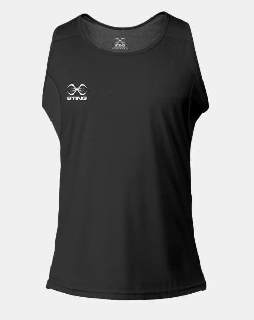 Sting Boxing Tank Top Mettle 2.0 Competition, Black