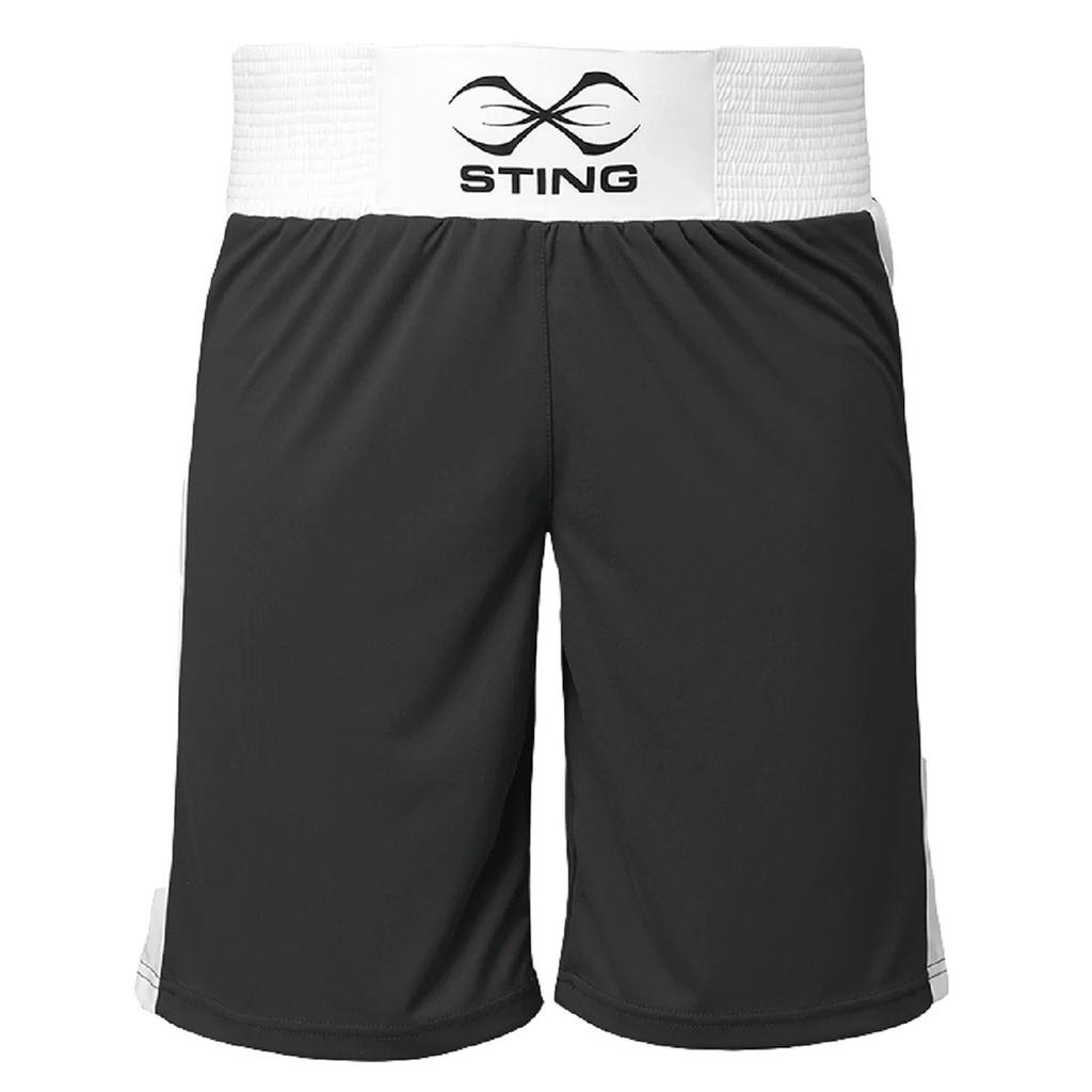 Sting Boxing Shorts Mettle Competition, Black