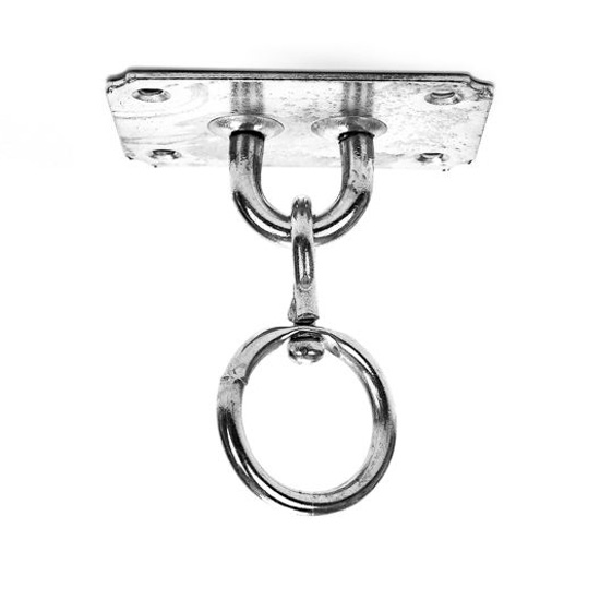 Daniken Ceiling Hook S for Heavy Bag up to 30kg, Silver