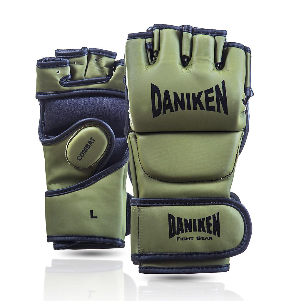 SALE 454 Daniken MMA Handschuhe Combat, Olivgrün