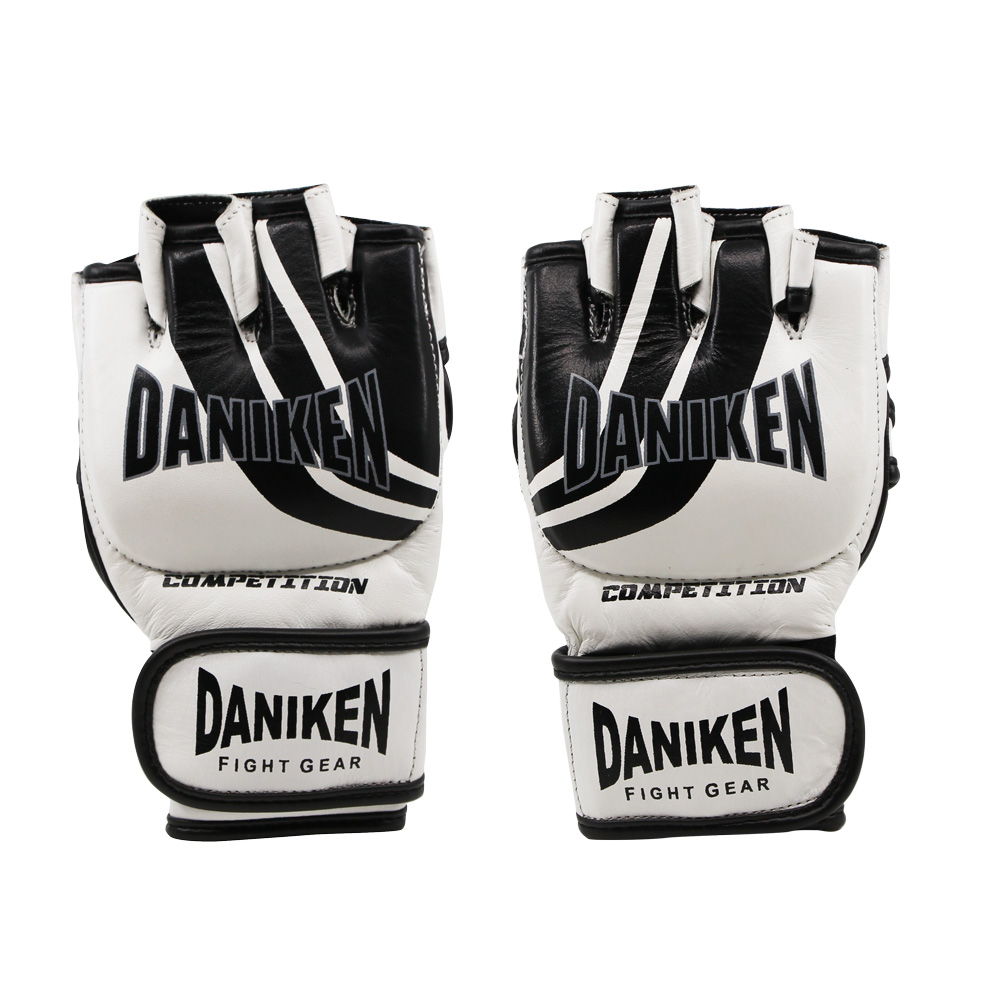 Daniken MMA Handschuhe Competition, Schwarz-Weiß