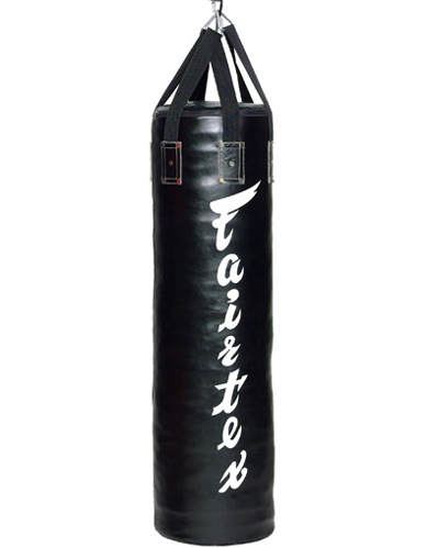 Fairtex Boxsack HB5 120x35cm 30kg, Schwarz