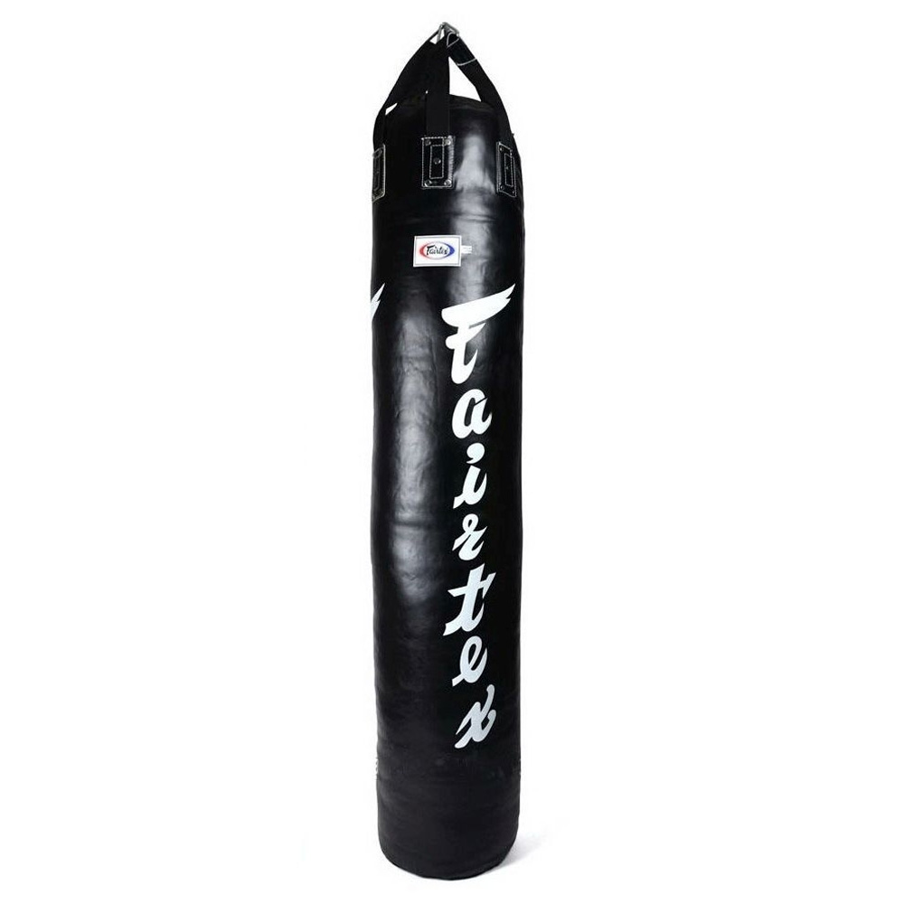 Fairtex Boxsack HB6 180x35cm Ungefüllt, Schwarz