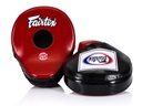 Fairtex Punch Mitts FMV9, Black-Red