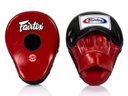 Fairtex Punch Mitts Ultimate Contoured FMV9, Black-Red