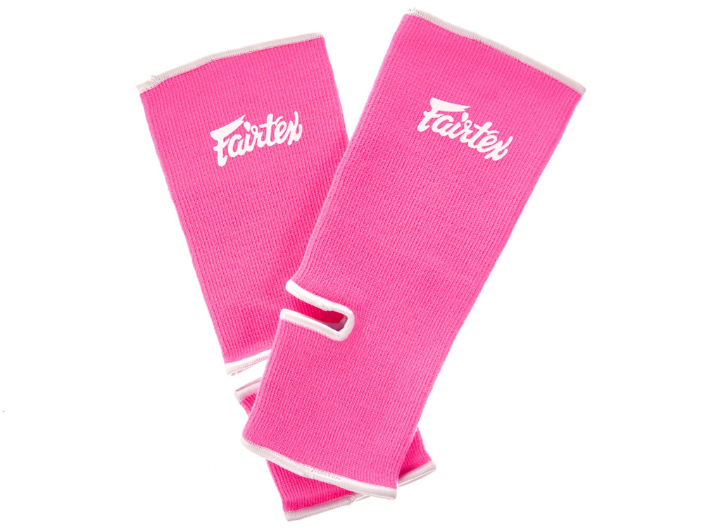 Fairtex Ankle Guards AS1, Neon Pink