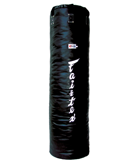 Fairtex Heavy Bag HB7 Pole 210x60cm Unfilled, Black