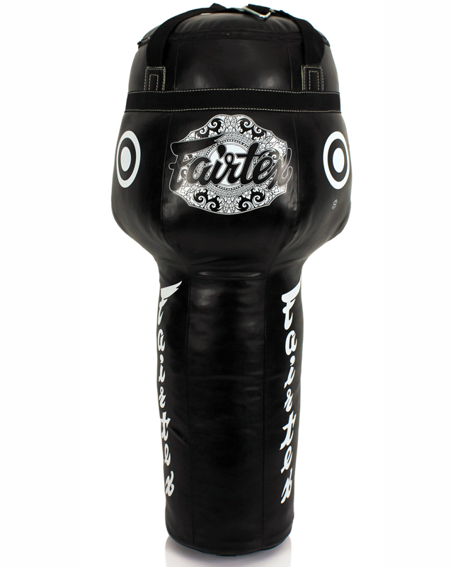 Fairtex Boxsack HB13 Super Angle 137x50cm Ungefüllt, Schwarz