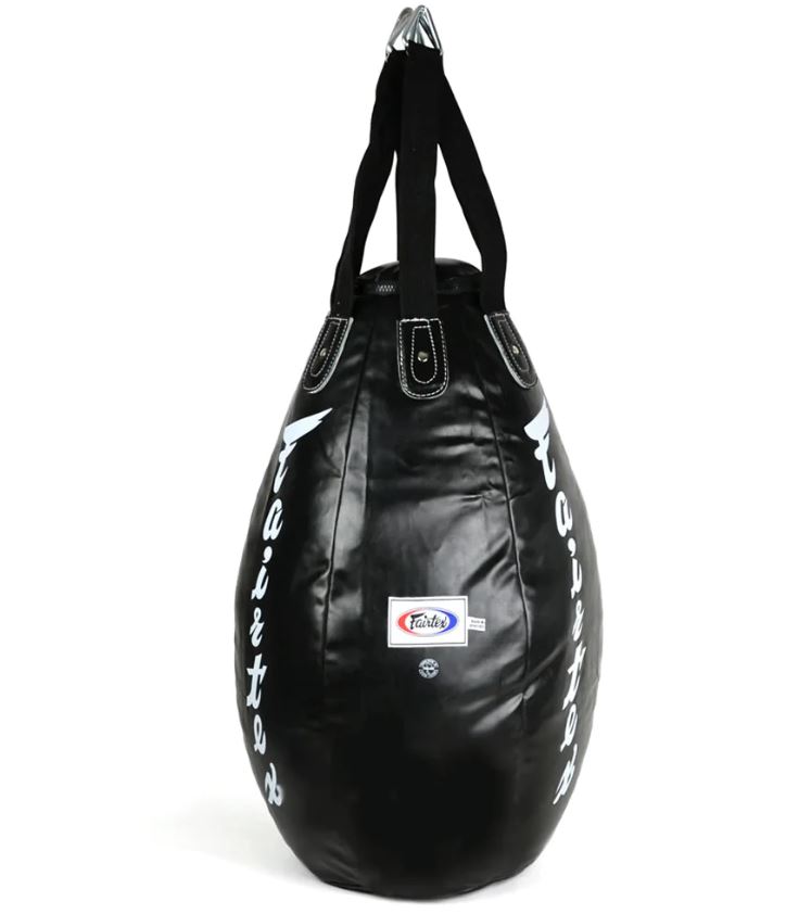 Fairtex HEavy Bag HB15 Teardrop 93x38cm Unfilled, Black