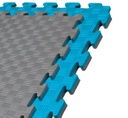 Martial Arts Mat 1mx1mx2cm, Blue-Gray