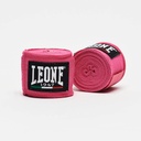Leone Boxbandagen 2,5m Halbelastisch, Pink