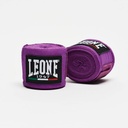 SALE 9 Leone Boxbandagen 3,5m Halbelastisch, Violett
