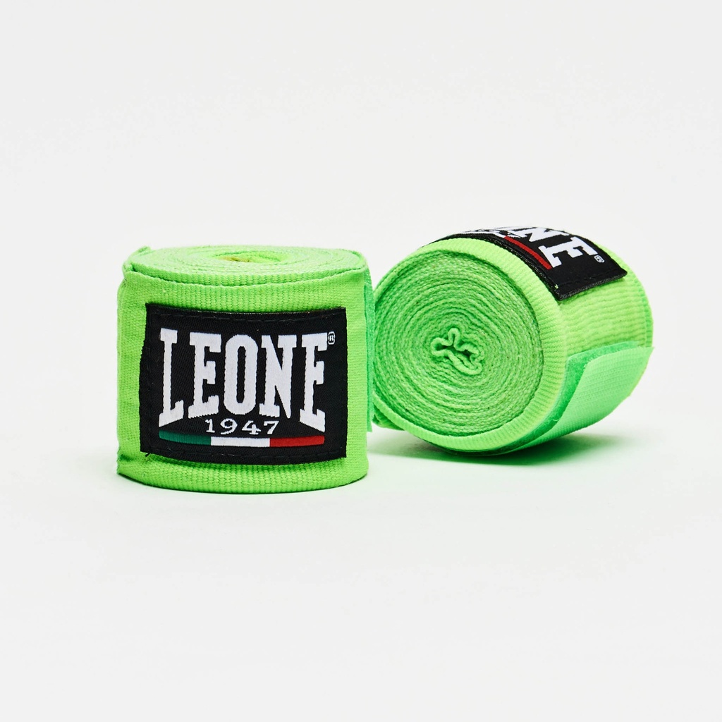Leone Hand Wrap 4.5m Semi-Elastic, Neon Green
