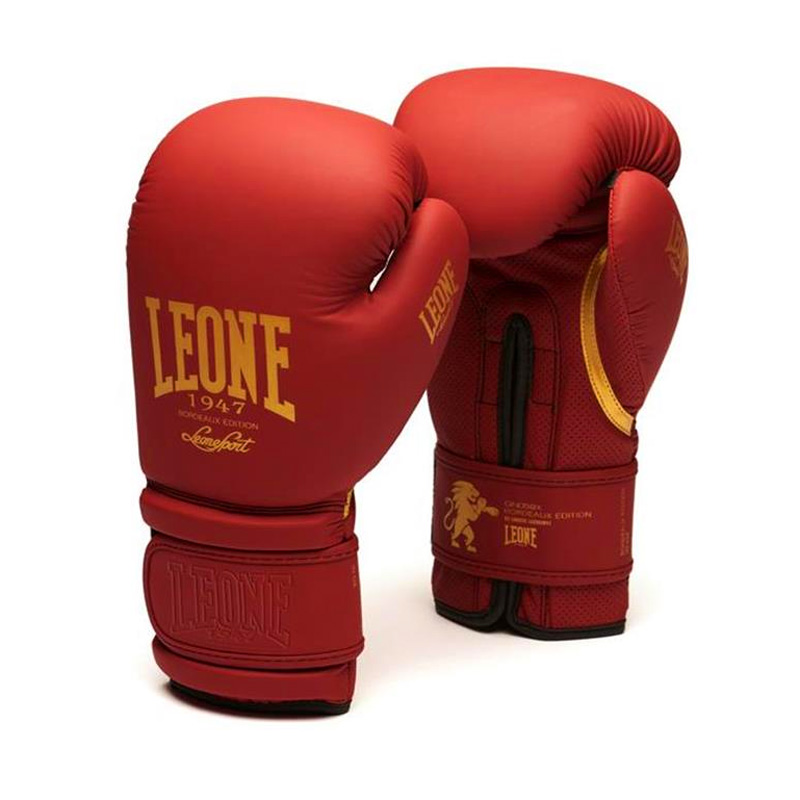 Leone Boxing Gloves Bordeaux Edition