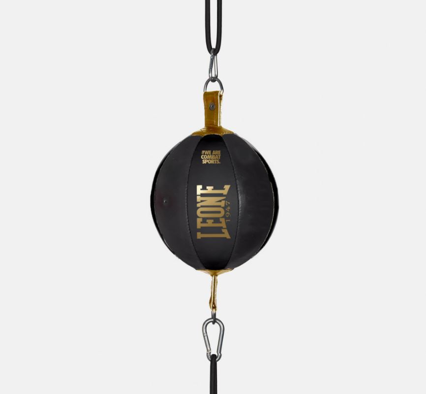 Leone Double End Bag Ø22cm, Black