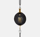 Leone Doppelendball Ø22cm, Schwarz