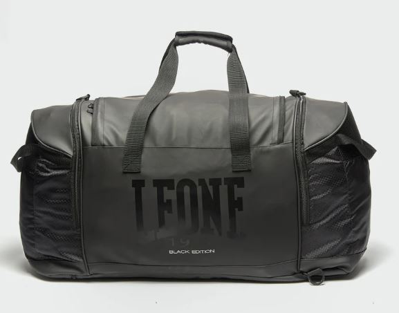 Leone Gym Bag/Backpack Black Edition