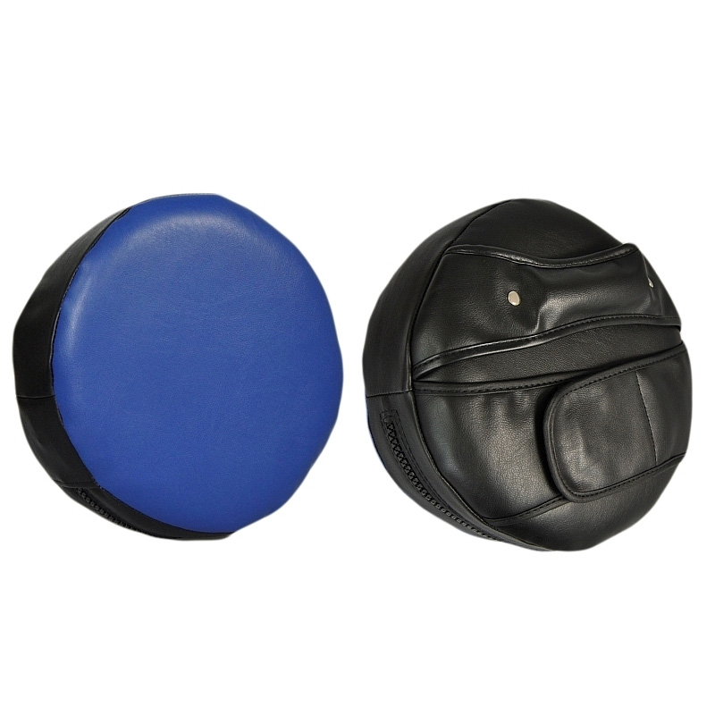Schlagpolster Round blau-schwarz