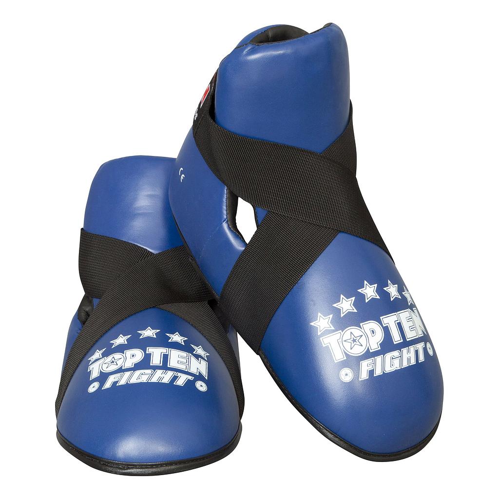 Top-Ten Foot Protector WAKO Fight, Blue