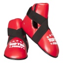 Top Ten Fußschutz WAKO Fight, Rot