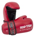 Top-Ten Pointfighter Handschuhe WAKO, Red
