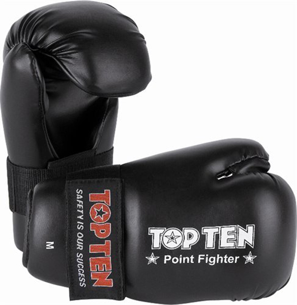 Top-Ten Pointfighter Handschuhe WAKO, Black