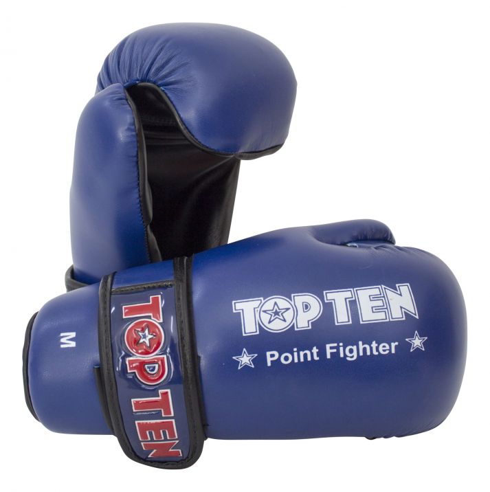 Top-Ten Pointfighter Handschuhe WAKO, Blue