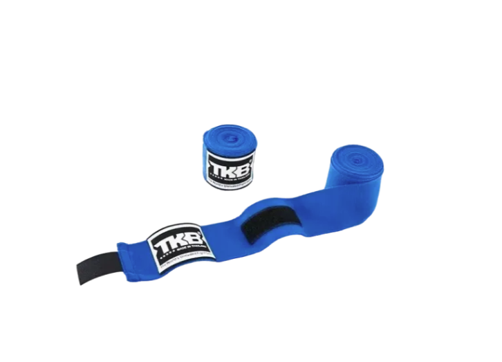 Top King Hand Wraps 4.5m Semi-Elastic, Blue