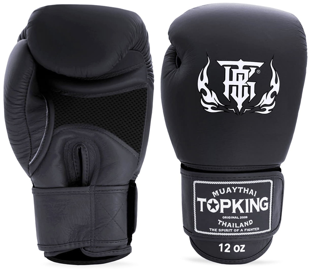 Top King Boxing Gloves Ultimate Air, Black
