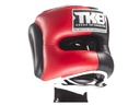 SALE 49 Top King Kopfschutz Face Saver, Schwarz-Rot