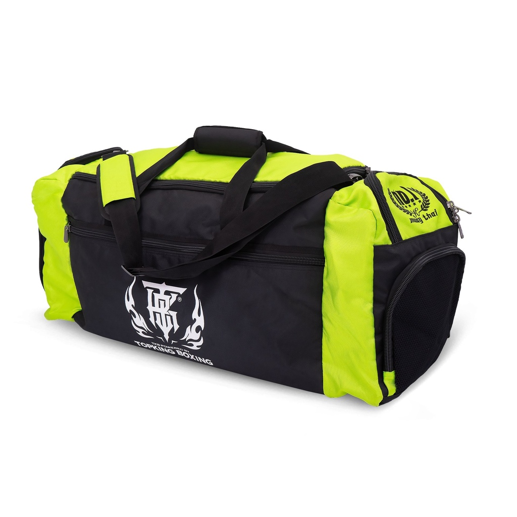 Top King Gym Bag, Black-Grün