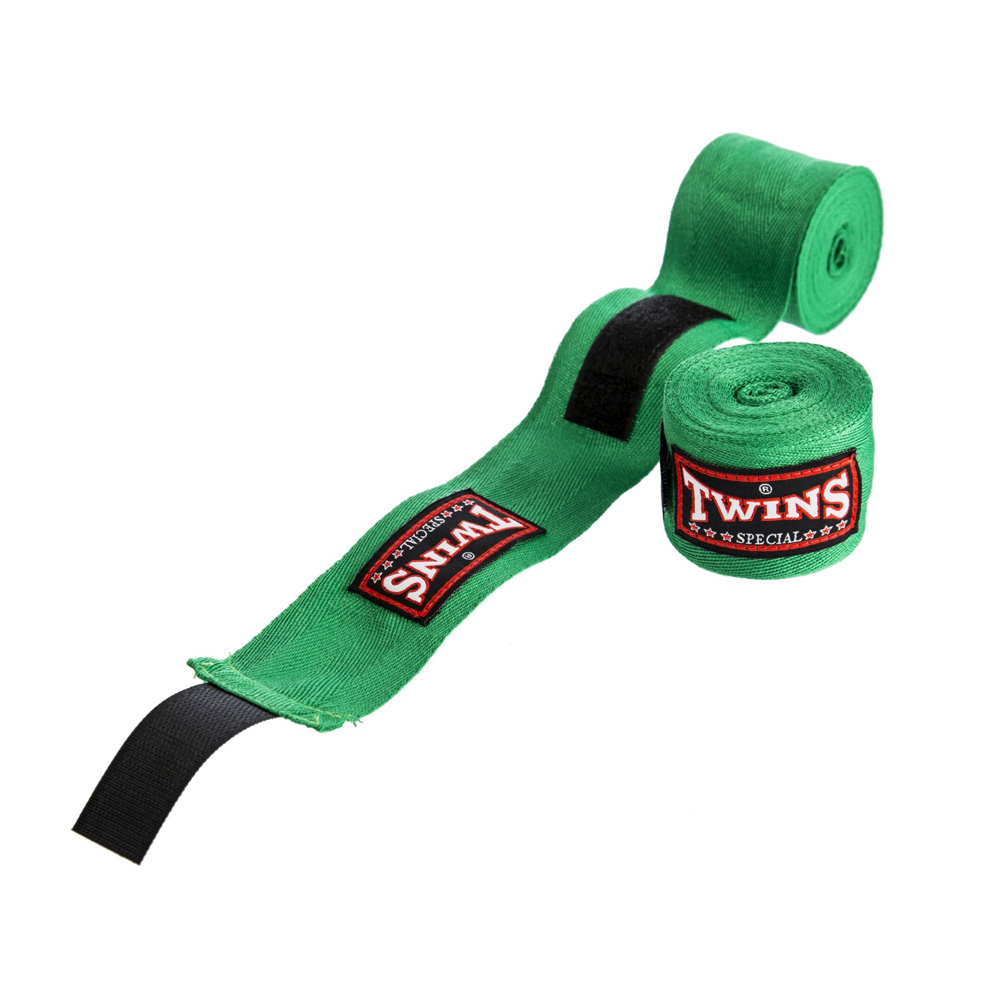 Twins Boxbandage CH1 5m Baumwolle Unelastisch, Grün