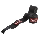 Twins Hand Wrap CH1 5m Cotton Inelastic, Black