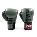 Twins Boxing Gloves BGVL-8, Olive Green-Black
