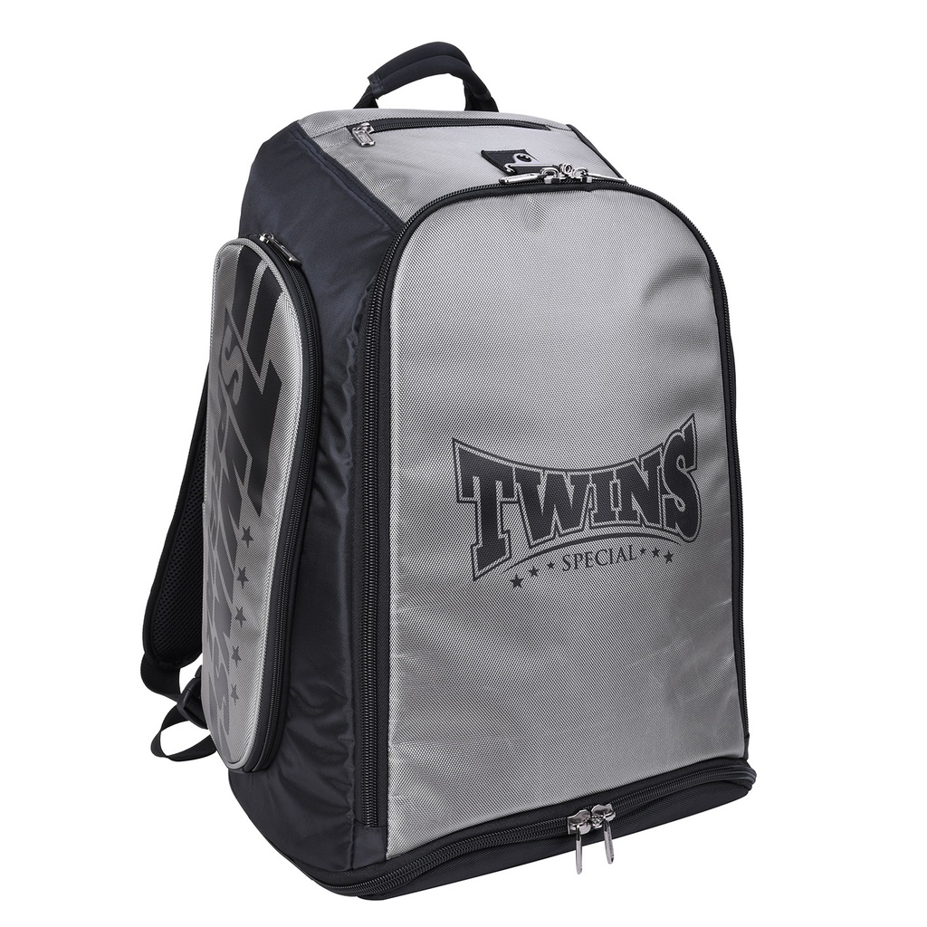 Twins Gym Bag-Backpack CBBT2, Black-Grey