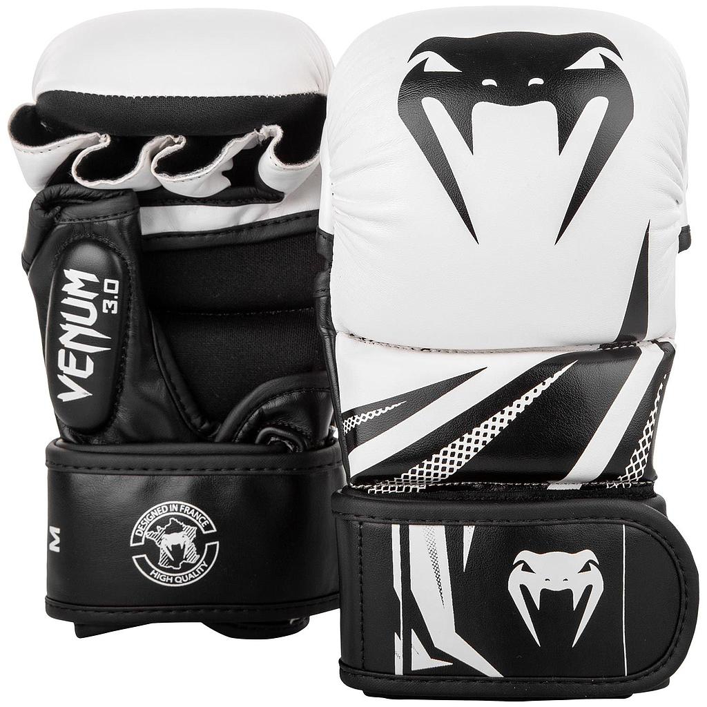 Venum MMA Sparring Gloves Challenger 3.0, White-Black