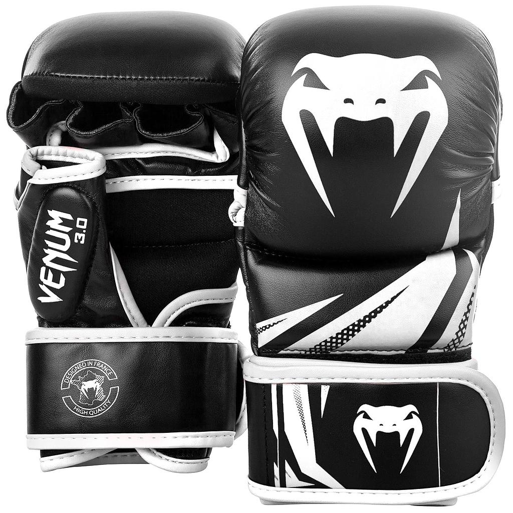 Venum MMA Sparring Gloves Challenger 3.0, Black-White 