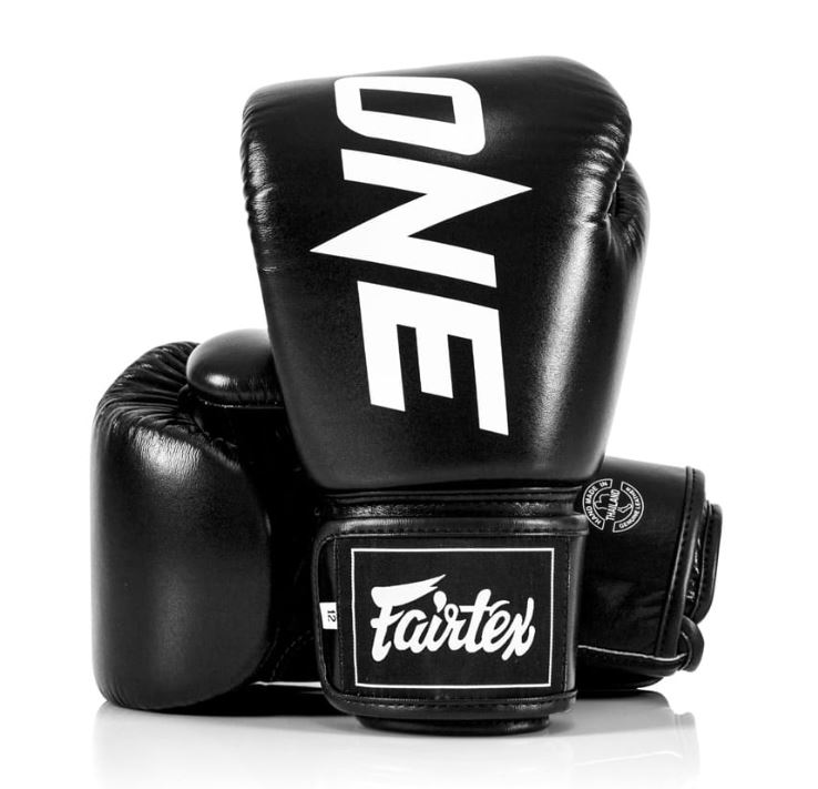 Fairtex Boxing Gloves X ONE Championship, Black