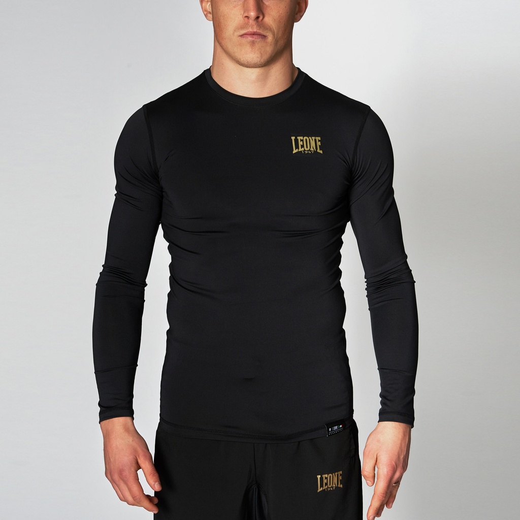 Leone Essential Compression Shirt, lange Ärmel