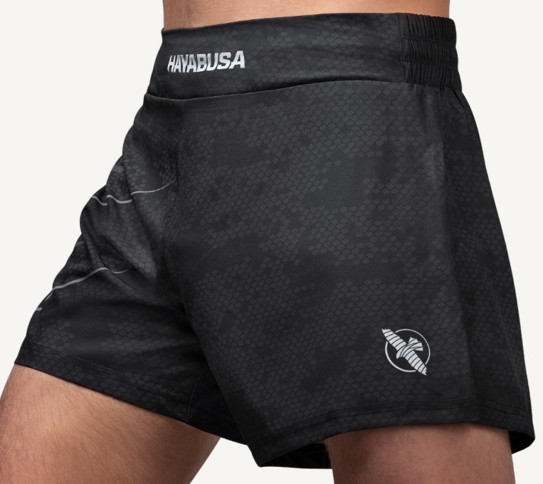 Hayabusa Fight Shorts Arrow Kickboxing, Black
