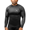 SALE 100 Hayabusa Rash Guard Geo, Schwarz-Grau