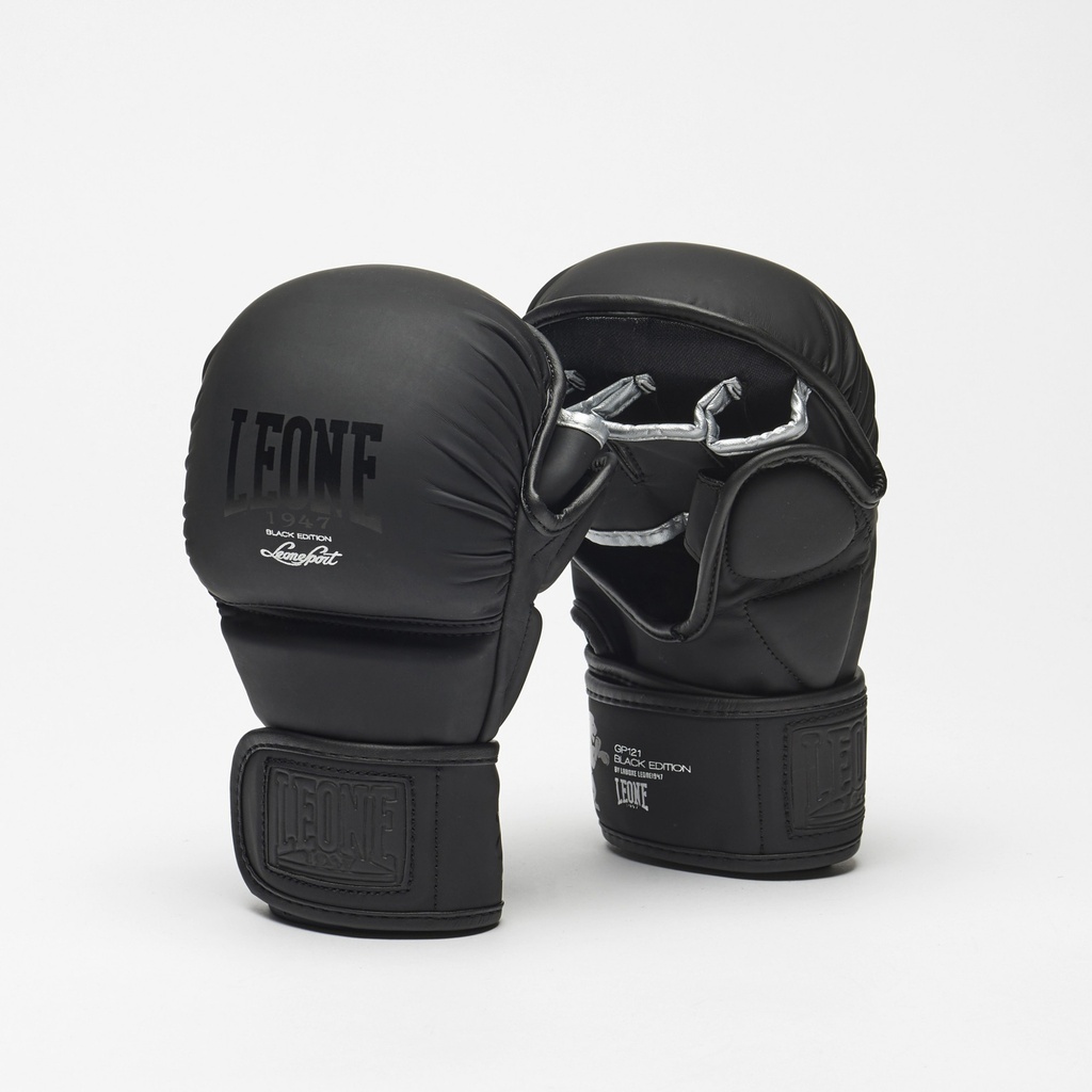 Leone MMA Sparring Gloves Black Edition