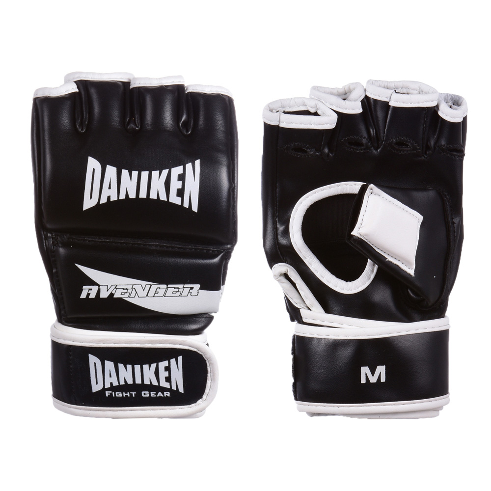 Daniken MMA Training Handschuhe Avenger Junior, Schwarz