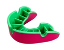 Opro Mouth Guard Silver Junior, Pink-Green