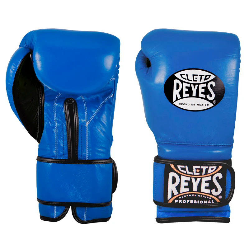 Cleto Reyes Boxhandschuhe Training Velcro, Blau