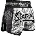 8Weapons Muay Thai Shorts Carbon Sak Yant Tigers